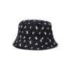 All-Over Rabbit Head Print Bucket Hat -Fashion Clothing Store Playboy MT AOP Bucket Hat Black 01