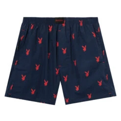 Repeating Rabbit Head Lounge Shorts