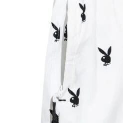 Repeating Rabbit Head Lounge Shorts -Fashion Clothing Store Playboy MavrickBoxerShorts WhiteBlack 4 24fe62ca fc2e 4c0e a29f 81e5430046d8