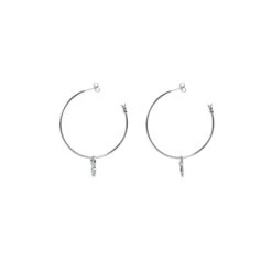 Bunny Hoops -Fashion Clothing Store Playboy Precious Bunny Hoop silver 02 5c41f5ab 2300 4044 9691 c2c679867873