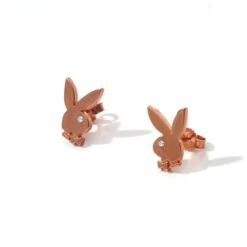 Bunny Stud Earrings 13 Bunny Stud Earrings -Fashion Clothing Store Playboy Precious Bunny StudEarrings Rose Gold 003 afa4f82c 3421 46d7 be67 7b88dd841232
