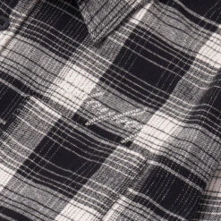 Men's Script Flannel -Fashion Clothing Store Playboy Premier Flannel Black 003