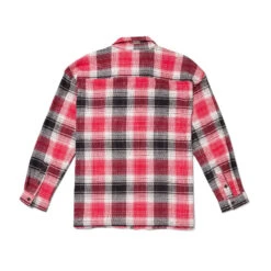 Men's Script Flannel -Fashion Clothing Store Playboy Premier Flannel Red 002