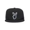 Rabbit Head Boucle Patch Field Hat -Fashion Clothing Store Playboy RH Boucle Patch Field Hat blk 01
