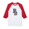Varsity Letters Raglan 1 Varsity Letters Raglan -Fashion Clothing Store Playboy Red Field Art Mens Raglan Shirt 2