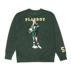 September 1967 Cover Crewneck -Fashion Clothing Store Playboy September 1967 Distressed Crewneck Green 01 d5b81878 9302 4418 a1b8 f61cb2c17215