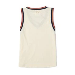 Women's Striped V-Neck Tank Top -Fashion Clothing Store Playboy V Neck Trim Tank 02 a5dc3907 7d22 4264 8743 7b37853fc4a3