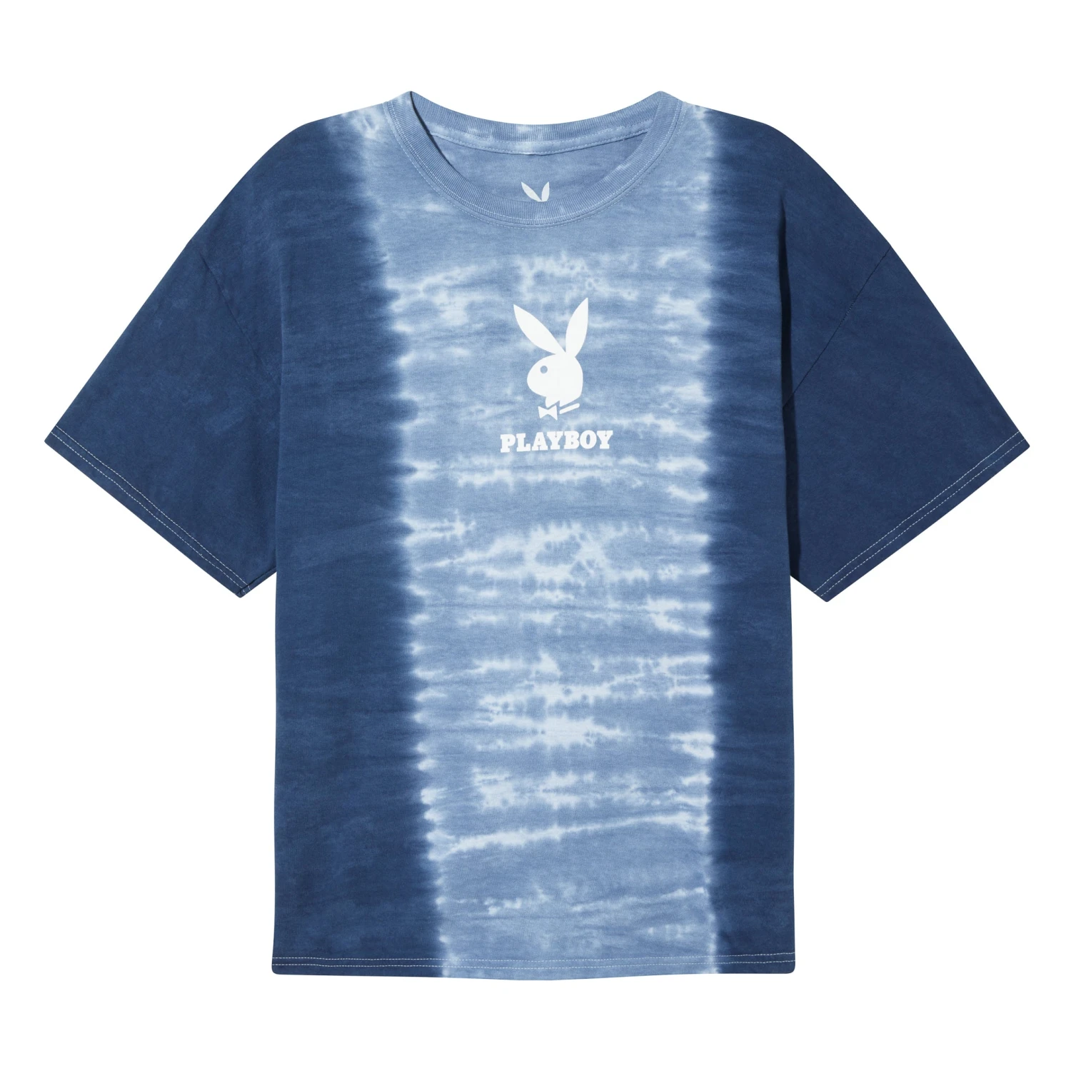 Playboy Logo Vertical Tie-Dye Tee 3 Playboy Logo Vertical Tie-Dye Tee
