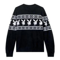 Rabbit Head Knit Sweater -Fashion Clothing Store Playboy VintageSweater 2 b2162407 3ce0 4252 8d79 f909d925c0b8