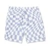 Men's Wavy Checker Basketball Shorts