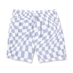 Men's Wavy Checker Basketball Shorts