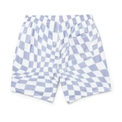 Men's Wavy Checker Basketball Shorts -Fashion Clothing Store Playboy Wavy Basketball Short 02