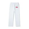 Women's Cherry Wide Leg Sweatpants -Fashion Clothing Store Playboy Womens Cherry Wide Leg Sweatpants White 02