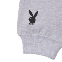 Women's Classic Crewneck -Fashion Clothing Store Playboy Womens Classic Crewneck Grey 04 2ef2f9e4 e7bb 46b0 942d a05c81f4e01c