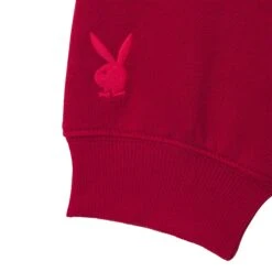 Women's Classic Crewneck -Fashion Clothing Store Playboy Womens Classic Crewneck Scarlet Sage 04