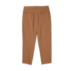 Men's Classic Trouser -Fashion Clothing Store Playboy Wool Trouser Tan 02