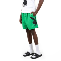 Playboy X Pleasures Collide Short -Fashion Clothing Store PlayboyxPleasuresCollideShortGREEN 4