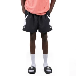 Playboy X Pleasures Collide Short -Fashion Clothing Store PlayboyxPleasuresCollideShortblack 1
