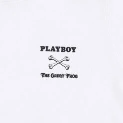 Playboy X The Great Frog Hoodie -Fashion Clothing Store PlayboyxTGFEntwinedHoodieWhiteFrontDetail 7a0bc0f3 8b02 470e 828a ee904385547f