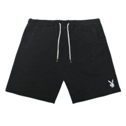 Men's Rabbit Head Sweat Shorts -Fashion Clothing Store Rabbit Head Sweatshorts Black 1