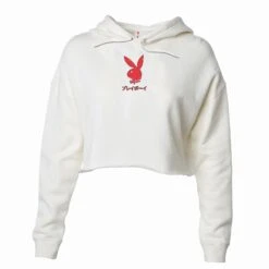 Tokyo Rabbit Head Cropped Hoodie