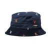 Tokyo Club Navy Bucket Hat -Fashion Clothing Store RabbitHeadBucketHat