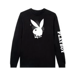 Webbed Rabbit Head Long Sleeve T-Shirt