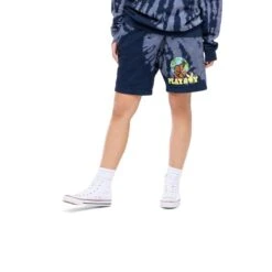 Tie-Dye Au Naturel Sweat Shorts -Fashion Clothing Store Tie Dye Au Naturale Shirt Shorts w1