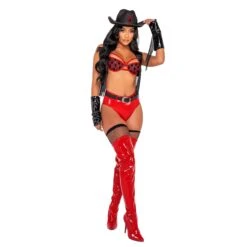 Playboy Buckaroo Cowgirl - 5pcs Set