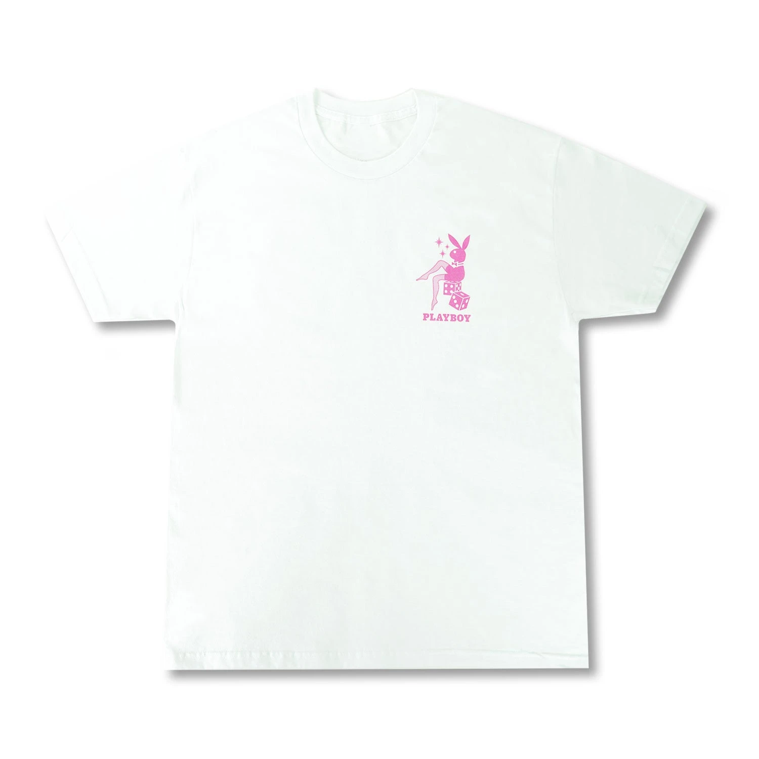 Playboy Dice Chair White Tee 3 Playboy Dice Chair White Tee