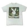 Playboy Camo Box Grey Tee -Fashion Clothing Store playboy tee 18a 1
