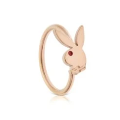 Rabbit Head Nose Ring -Fashion Clothing Store rabbit head nose ring rose gold