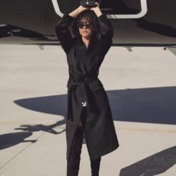 Belted Long Wool Robe Coat 13 Belted Long Wool Robe Coat -Fashion Clothing Store robecoat1 792bf37c 0b7a 4859 99b2 0061a23f1228