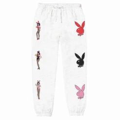 Tokyo Club Bunny Sweatpants White